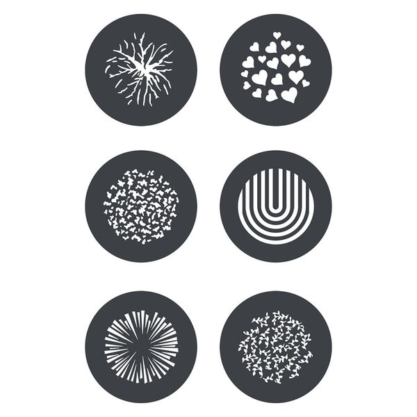 Godox GOBO Set für MG1200Bi  GP-GS2