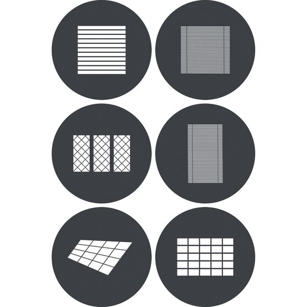 Godox GOBO Set für MG1200Bi  GP-GS4