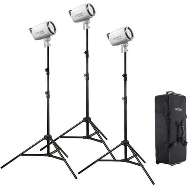 Godox Kit 3 x Litemons LED Light RGB & Bag  LA150R-K3