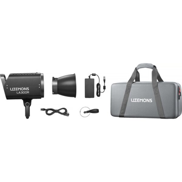 Godox LA300R Litemons LED Light RGB  Kit 1 schwarz