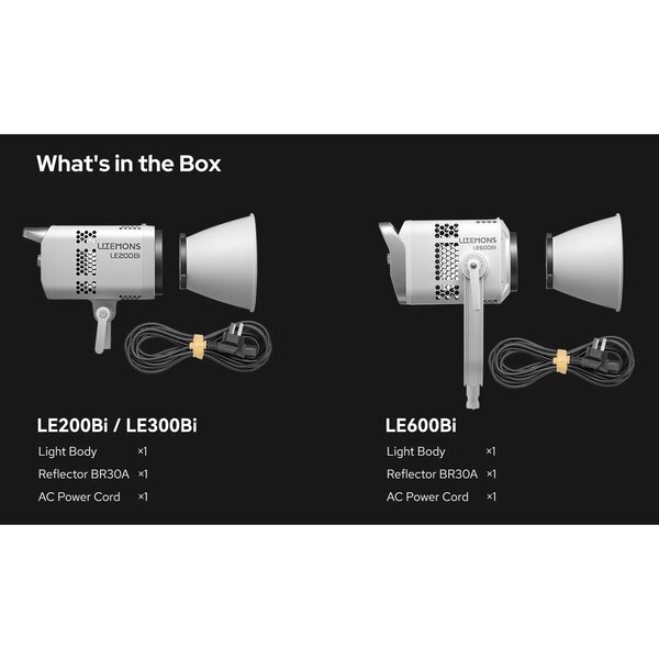 Godox LE600Bi - Litemons LED Light Bi-Color  black 