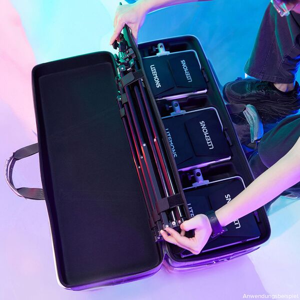 Godox Litemons LED Light Panel 3 light kit  LP400R RGB