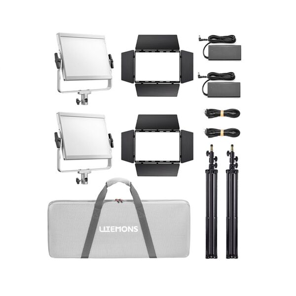 Godox Litemons RGB LED Light Panel 2 light kit   LP400R