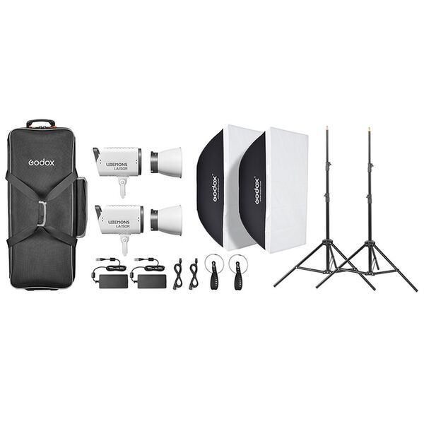 Godox Litemons RGB LED Video Light 2 Light Kit  LA150R 