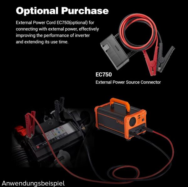 Godox LP750X - Power Inverter for UK plug 