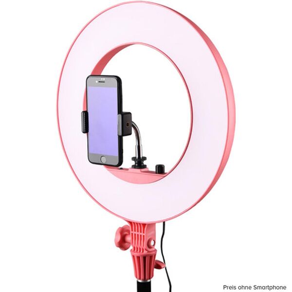 Godox LR160 LED Ringlicht  pink
