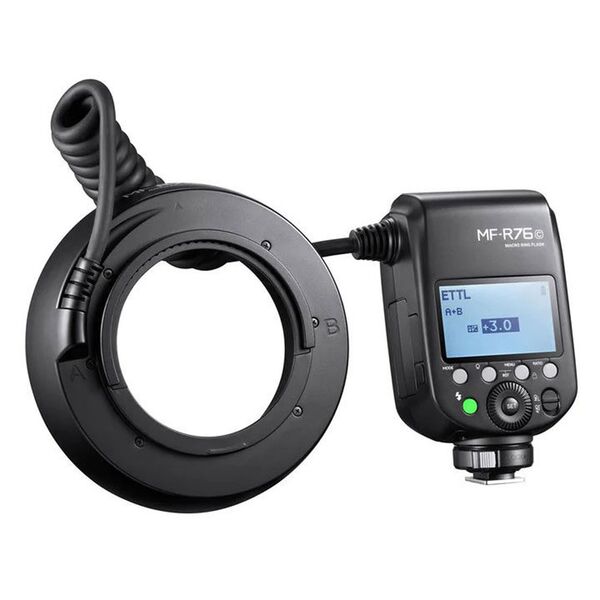 Godox MF-R76C TTL Macro - Ringblitz  Canon