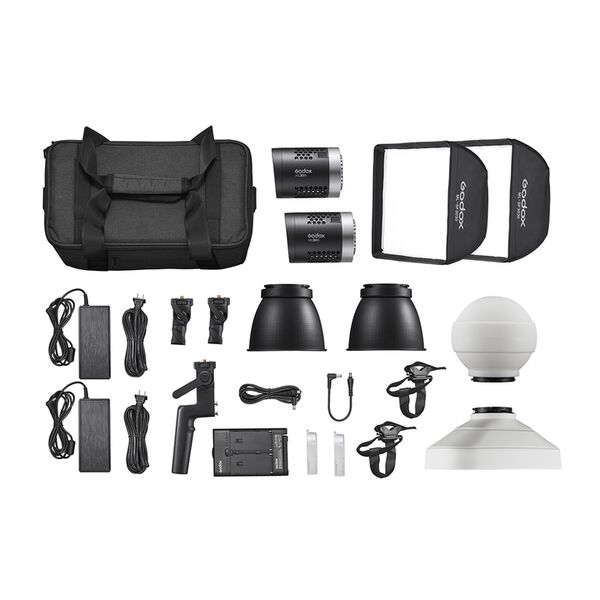 Godox ML30Bi-K2 - Kit 2 x ML30Bi & Assessories 
