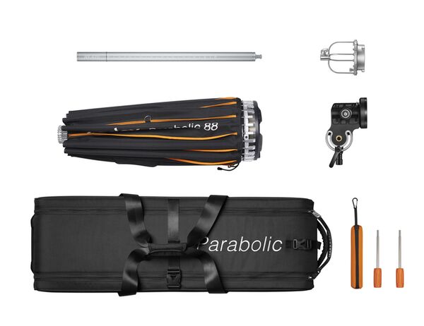Godox P88Kit - Kit Parabolic88 & PF-M & PF-R670 