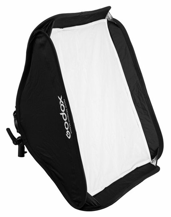 Godox S2 type Bracket Bowens + Softbox  80x80cm