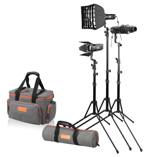 Godox SA-D S30 Focus-LED-Leuchten Kit LED-Videoleuchte 