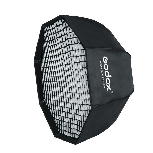 Godox Schirm Softbox Bowens 120cm mit Grid 
