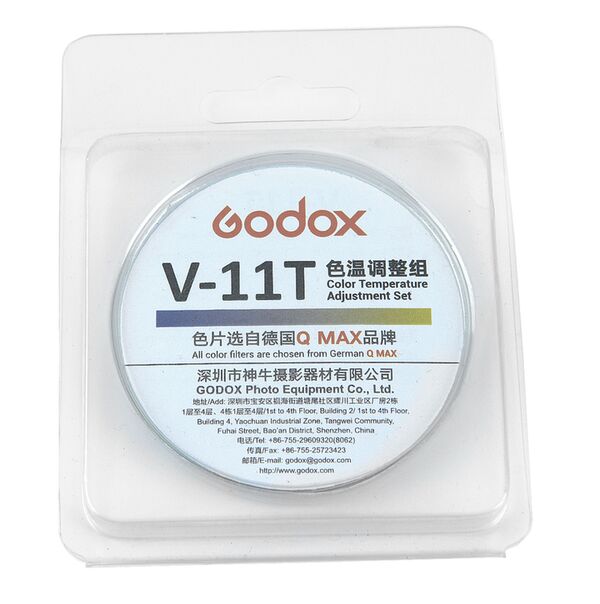 Godox V-11T - Color filter set matt 32 colours for V1 