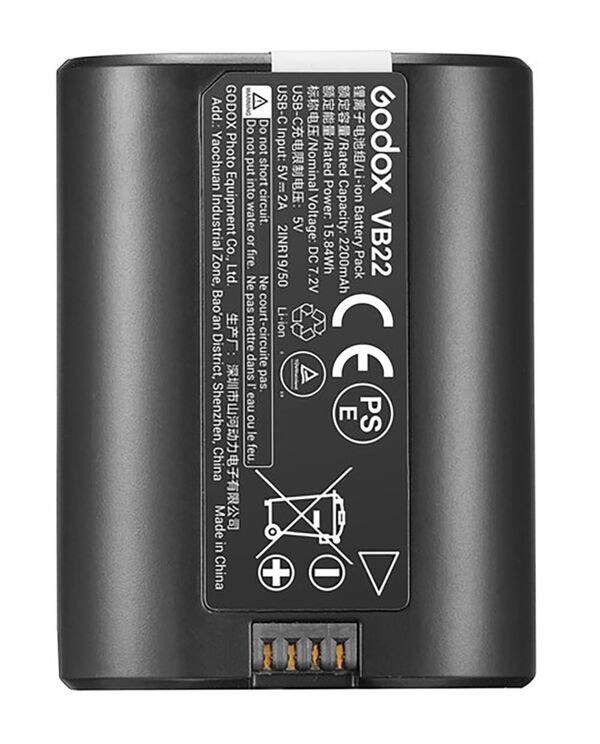 Godox V480 mit Akku  Canon