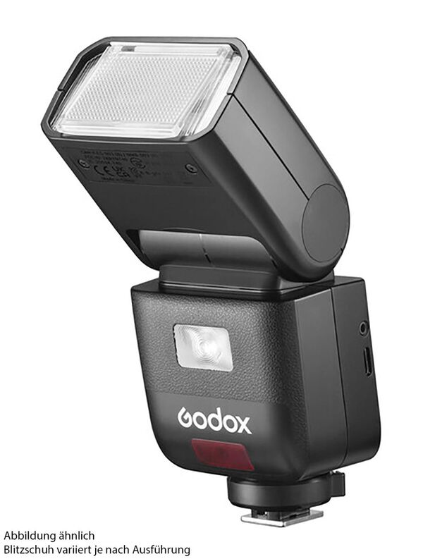 Godox V480 mit Akku  Micro Four Thirds