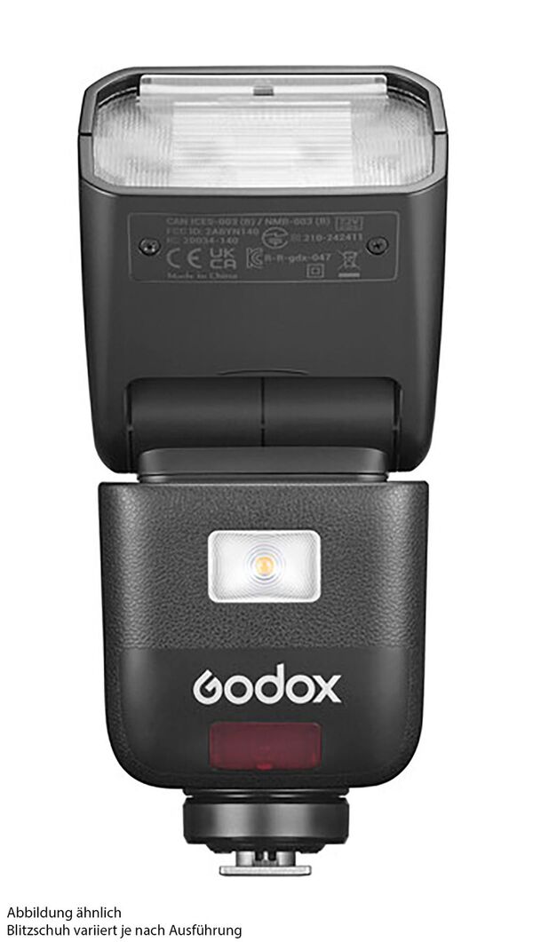 Godox V480 mit Akku  Micro Four Thirds
