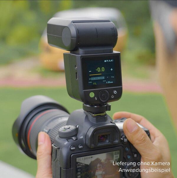 Godox V480 mit Akku  Nikon