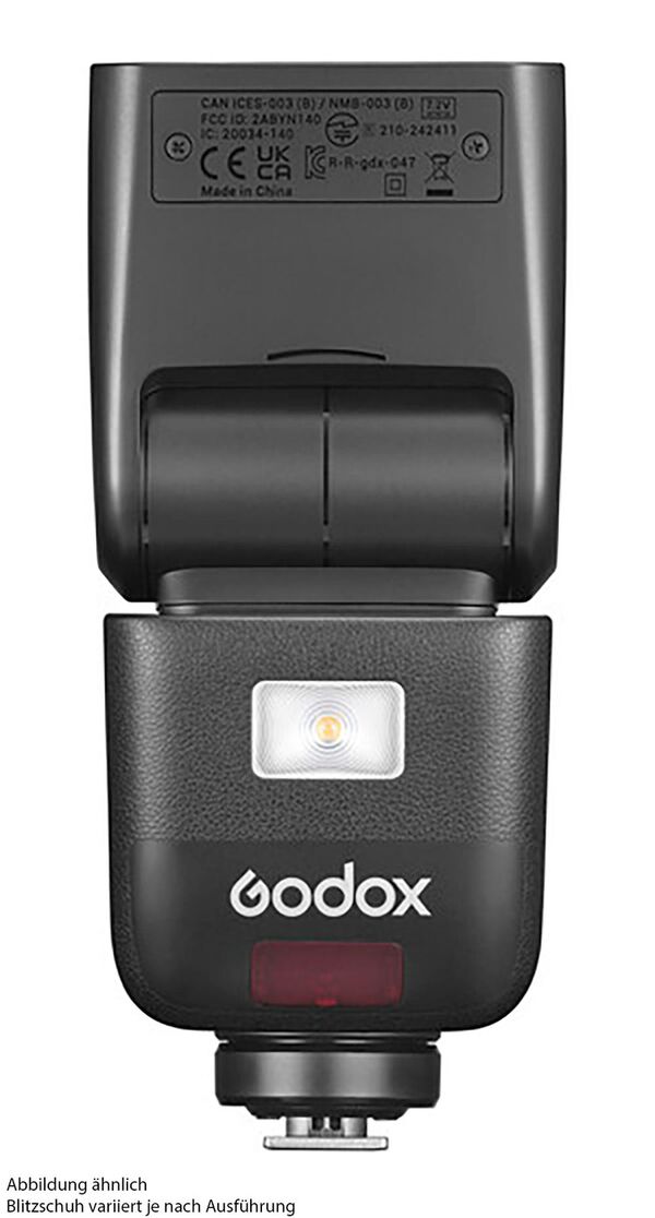 Godox V480 mit Akku  Nikon