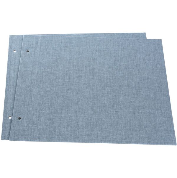 goldbuch Albeneinband 30x25 cm  blau/grau