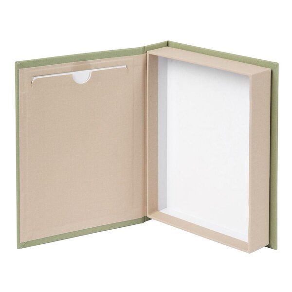 goldbuch Aufbewahrungsbox Bella Vista mit Bildausschnitt  Artischocke/beige