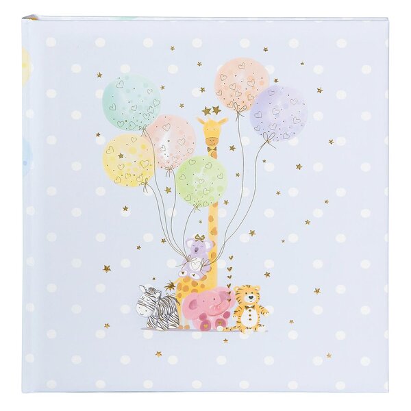 goldbuch Babyalbum Balloon Party 30x31 58 Seiten inkl. 6 farbigen illustrierten Blätter 