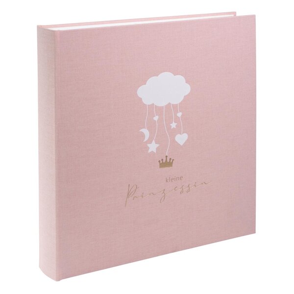 goldbuch Babyalbum Wolkenpoesie 30x31 inkl. 6 farbigen illustrierten Seiten  rosa