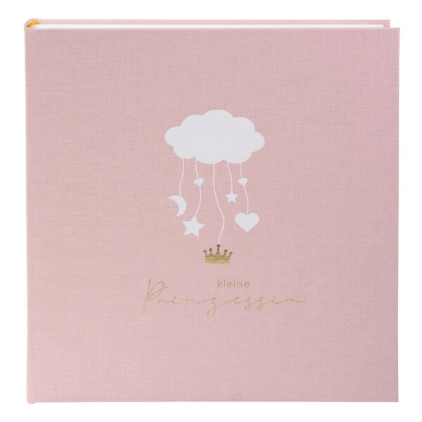 goldbuch Babyalbum Wolkenpoesie 30x31 inkl. 6 farbigen illustrierten Seiten  rosa
