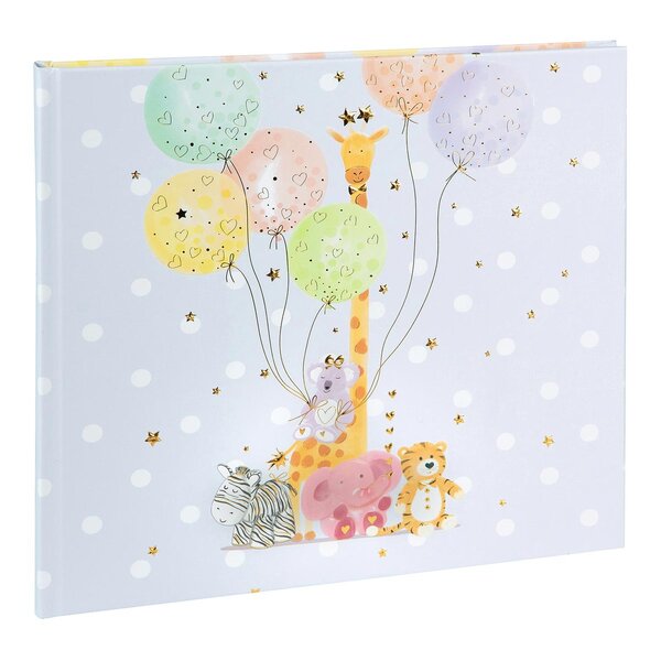 goldbuch Babytagebuch Balloon Party 24,5x22,5 mit 100 illustrierten Seiten 