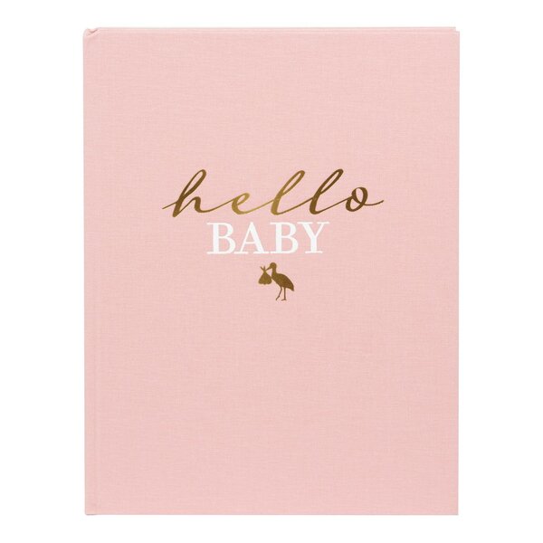 goldbuch Babytagebuch Hello Baby 21x28 44 illustrierten Seiten  rose
