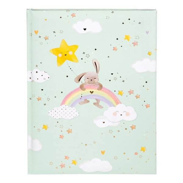goldbuch Babytagebuch My Rainbow 21x28 mit 44 illustrierten Seiten 