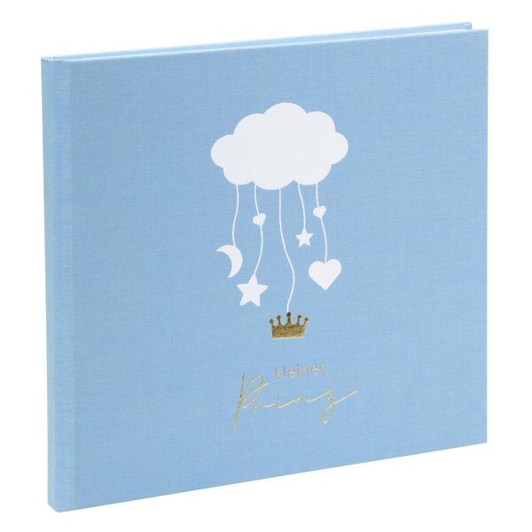 goldbuch Babytagebuch Wolkenpoesie 30x31 mit 100 illustrierten Seiten  aqua
