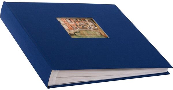 goldbuch Bella Vista Einsteckalbum für 200 Fotos 10x15cm  blau
