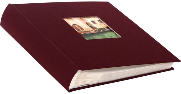 goldbuch Bella Vista Einsteckalbum für 200 Fotos 10x15cm  bordeaux