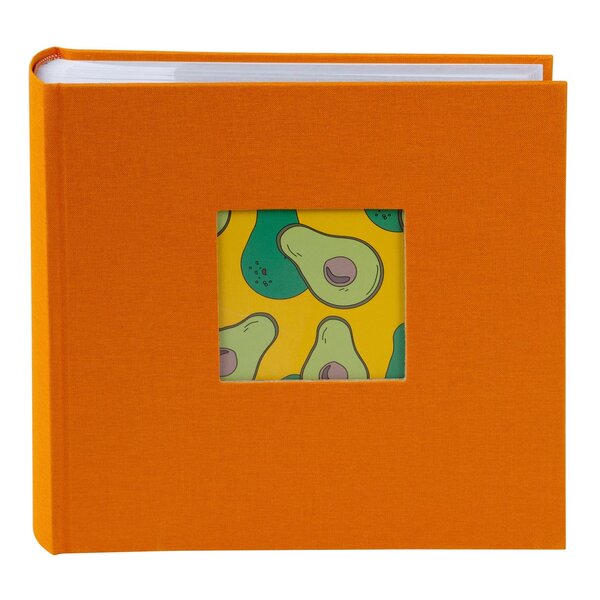 goldbuch Bella Vista Einsteckalbum für 200 Fotos 10x15cm  sun orange