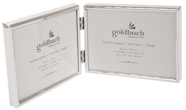 goldbuch Bilderrahmen Fine silber  2x 13x9cm
