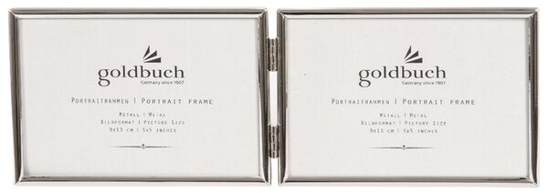 goldbuch Bilderrahmen Fine silber  2x 13x9cm
