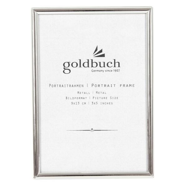 goldbuch Bilderrahmen Fine  silber 9x13