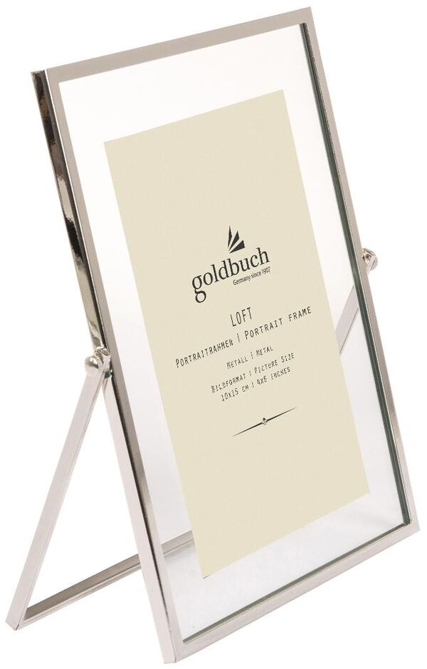 goldbuch Bilderrahmen Loft silber  10x15cm