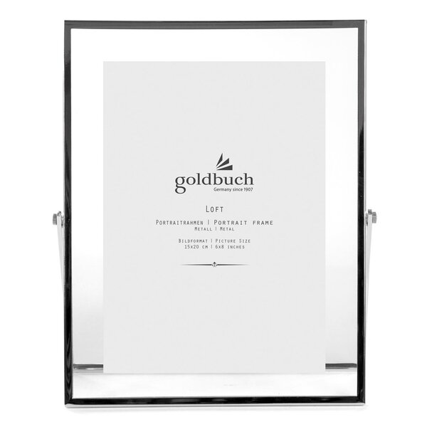 goldbuch Bilderrahmen Loft silber  15x20cm