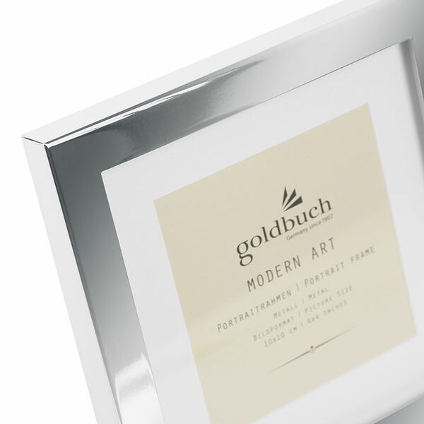 goldbuch Bilderrahmen Modern Art 16x16 cm  silber