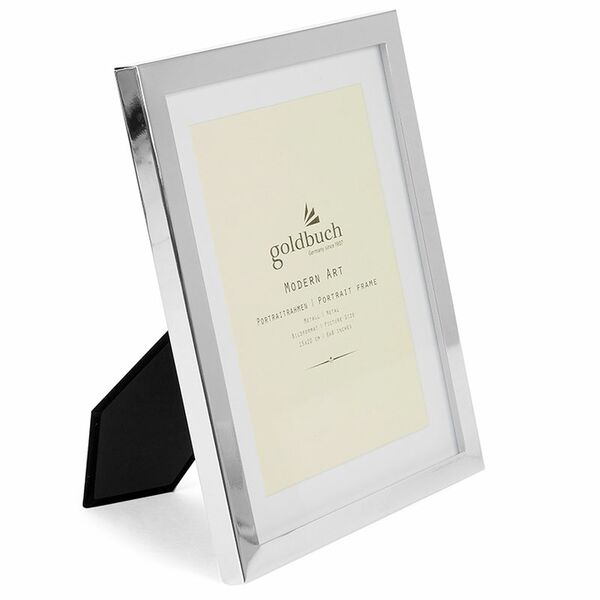 goldbuch Bilderrahmen Modern Art 21x26 cm  silber