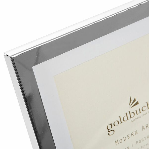 goldbuch Bilderrahmen Modern Art 21x26 cm  silber