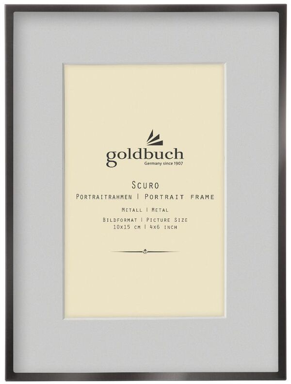 goldbuch Bilderrahmen Scuro  10x15cm