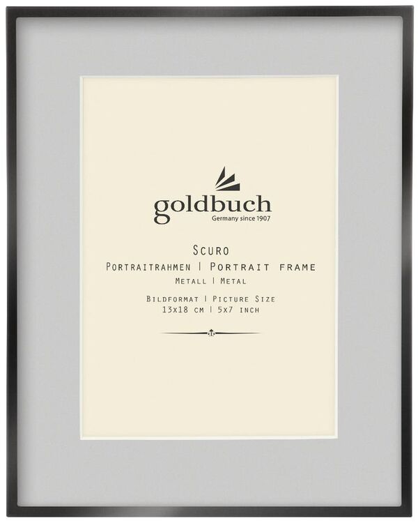 goldbuch Bilderrahmen Scuro  13x18 cm