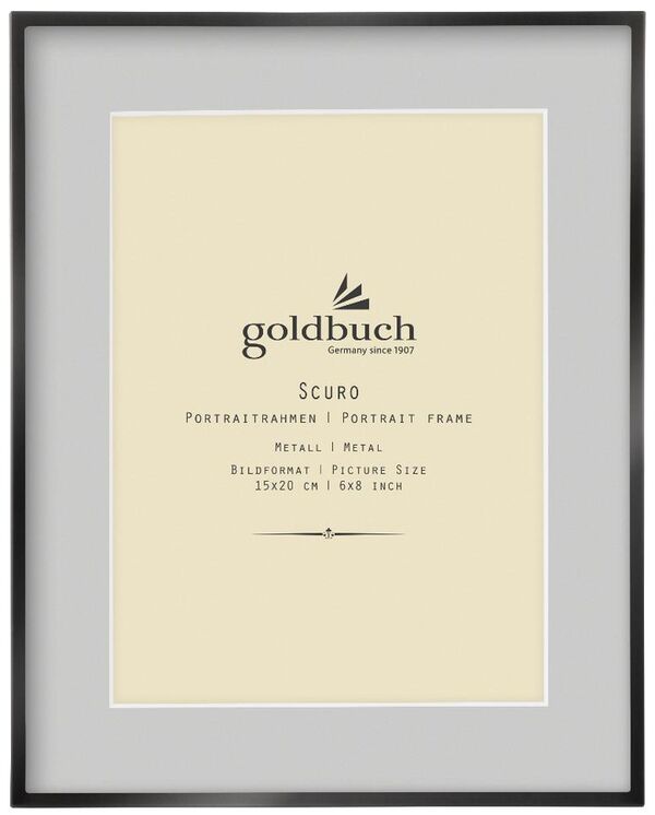 goldbuch Bilderrahmen Scuro  15x20cm
