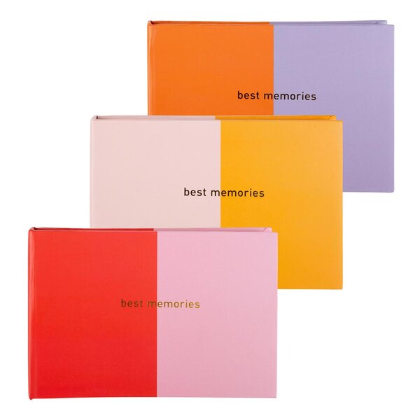 goldbuch Einsteckalbum 10x15 cm für 40 Fotos  Coloration sortiert