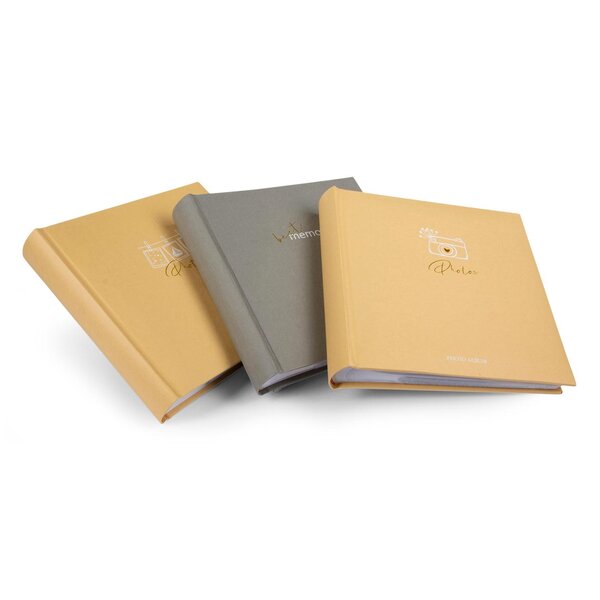 goldbuch Einsteckalbum 200 Fotos 10x15 cm best memories sortiert 3-teilig 