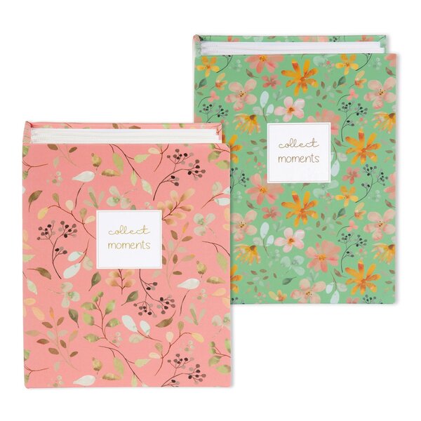 goldbuch Einsteckalbum Floral Whisper im Display 10x15 100 Seiten  sortiert