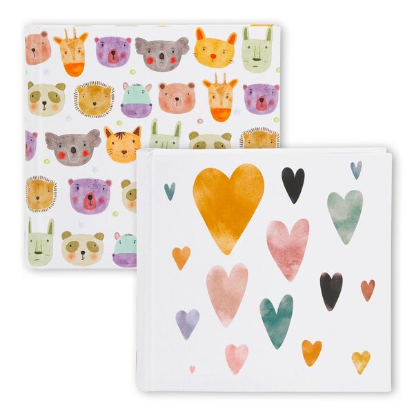 goldbuch Einsteckalbum für 200 Fotos 10x15 cm Aquarellio sortiert 