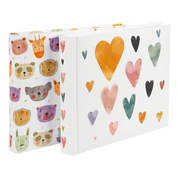 goldbuch Einsteckalbum für 200 Fotos 10x15 cm Aquarellio sortiert 